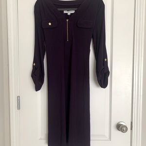 Emma & Michelle long purple dress